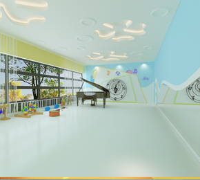 鄭州最優(yōu) 幼兒園形體室設(shè)計(jì)效果圖