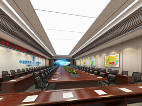 中鐵配套 中建七局會(huì)議室設(shè)計(jì)效果圖